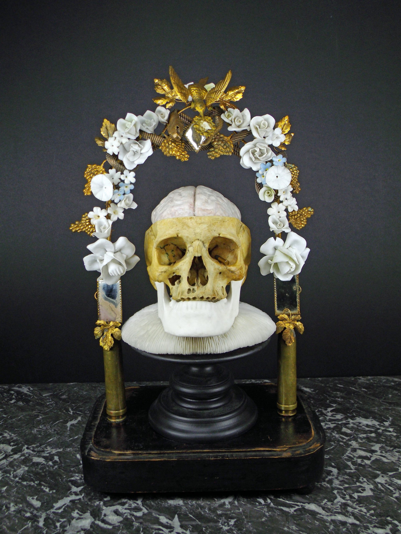 marion-laurent-art-ars-moriendi-l-art-de-mourir L'Art de mourir Art to die 2017 53,5 x 32 x 31,5 cm