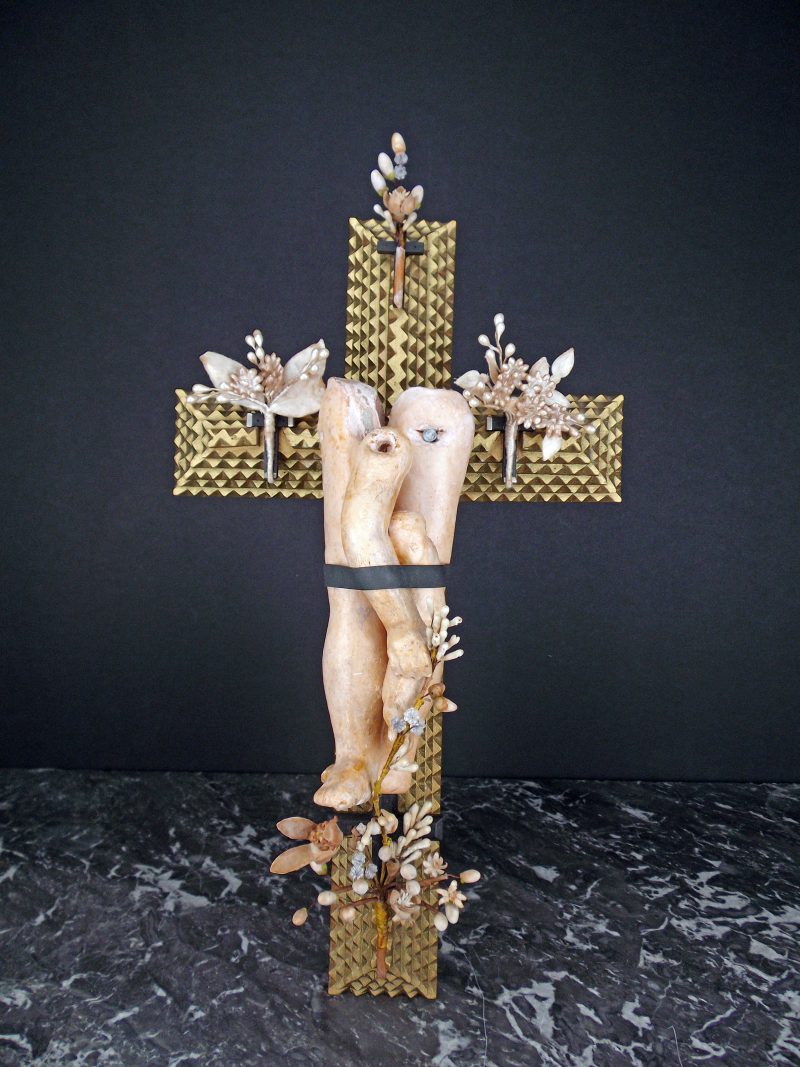 The crucifixion 2017 38 x 22 x 11,5 cm