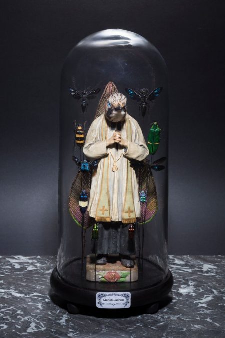 The preacher 2016 40 x 18 x 18 cm